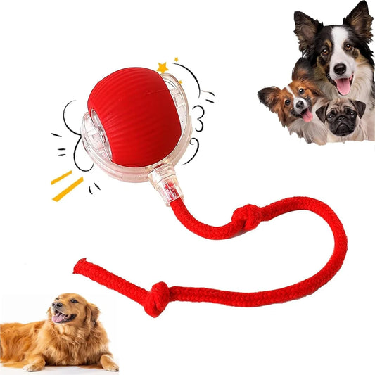 Interactive Rolling Dog Ball Toy, Electric Smart Automatic Rolling Pet Ball